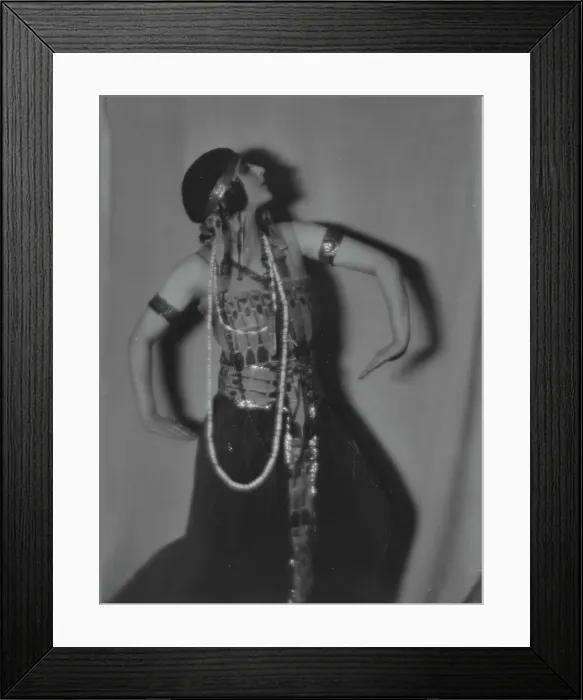 Framed Print : Unidentified woman, possibly Miss Beatrice Wood, (1916?). Creator: Arnold Genthe Framed Print : Unidentified woman, possibly Miss Beatrice Wood, (1916?). Creator: Arnold Genthe