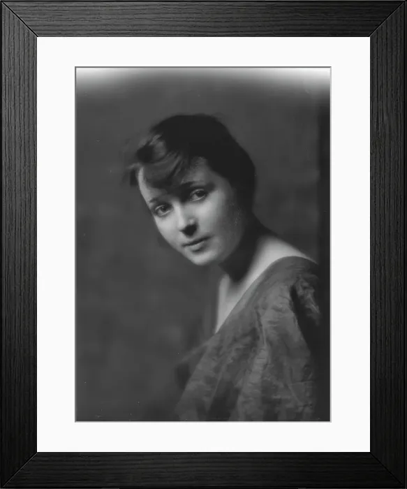 Framed Print : Harrison, Miss, portrait photograph, 1915 Dec. or 1916 Jan. Creator: Arnold Genthe Framed Print : Harrison, Miss, portrait photograph, 1915 Dec. or 1916 Jan. Creator: Arnold Genthe