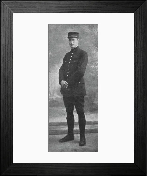 Framed Print : L'Aviateur Kiffin Rockwell; mort pour la France. Le sergent aviateur Kiffin Rockwell, 1916. Creator: Unknown Framed Print : L'Aviateur Kiffin Rockwell; mort pour la France. Le sergent aviateur Kiffin Rockwell, 1916. Creator: Unknown