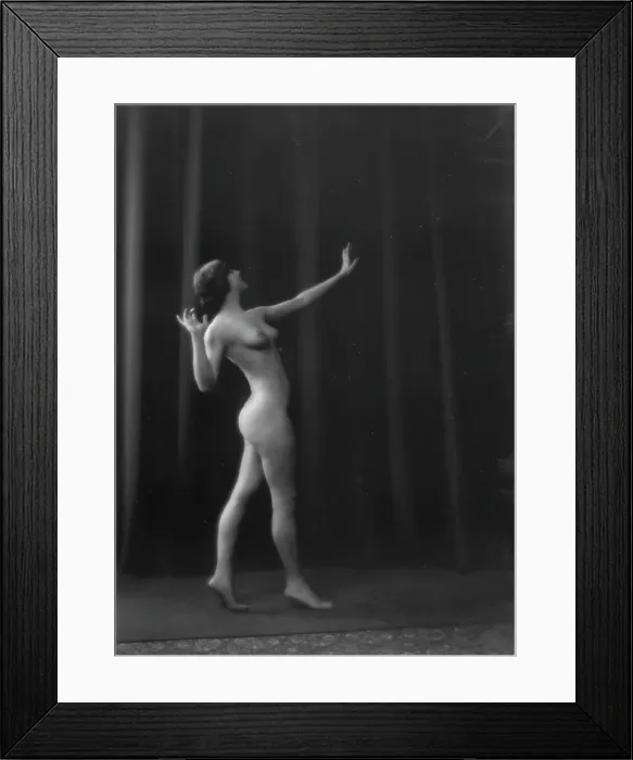 Framed Print : Beyer, Hilda, Miss, 1915 May 16. Creator: Arnold Genthe Framed Print : Beyer, Hilda, Miss, 1915 May 16. Creator: Arnold Genthe