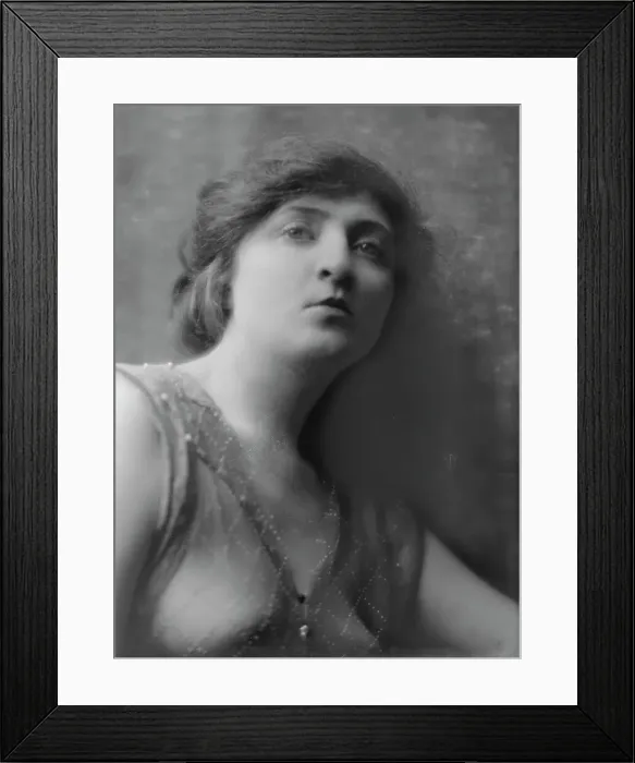 Framed Print : Hastings, Alice, Miss, portrait photograph, 1915 June 1. Creator: Arnold Genthe Framed Print : Hastings, Alice, Miss, portrait photograph, 1915 June 1. Creator: Arnold Genthe