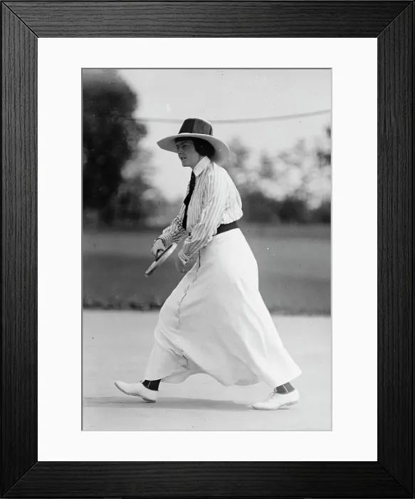 Framed Print : Miss Frances Lippett Playing in Tennis Tournament, 1913. Creator: Harris & Ewing. Miss Frances Lippett Playing in Tennis Tournament, 1913. Creator: Harris & Ewing Framed Print : Miss Frances Lippett Playing in Tennis Tournament, 1913. Creator: Harris & Ewing. Miss Frances Lippett Playing in Tennis Tournament, 1913. Creator: Harris & Ewing