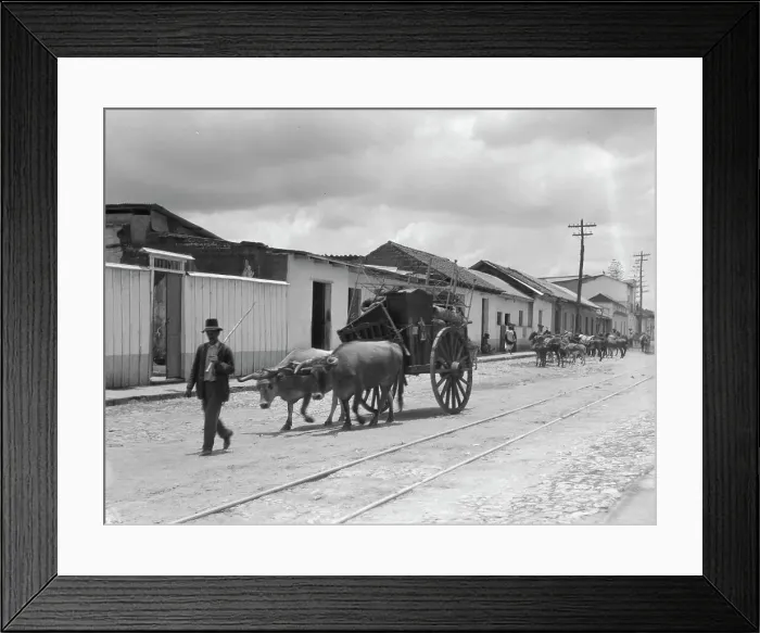 Framed Print : Travel views of Cuba and Guatemala, between 1899 and 1926. Creator: Arnold Genthe Framed Print : Travel views of Cuba and Guatemala, between 1899 and 1926. Creator: Arnold Genthe