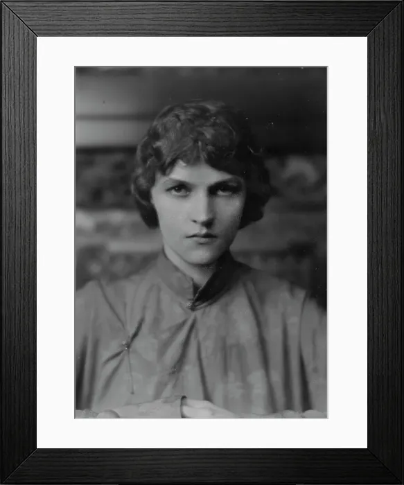 Framed Print : Hawley, Miss, portrait photograph, ca. 1915. Creator: Arnold Genthe Framed Print : Hawley, Miss, portrait photograph, ca. 1915. Creator: Arnold Genthe
