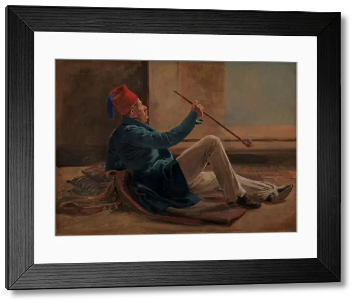 Framed Print : The Architect Gottlieb Bindesboll, 1837. Creator: Constantin Hansen Framed Print : The Architect Gottlieb Bindesboll, 1837. Creator: Constantin Hansen