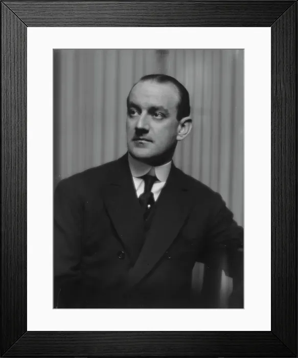 Framed Print : Hecht, Rudolph, Mr. portrait photograph, 1913. Creator: Arnold Genthe Framed Print : Hecht, Rudolph, Mr. portrait photograph, 1913. Creator: Arnold Genthe