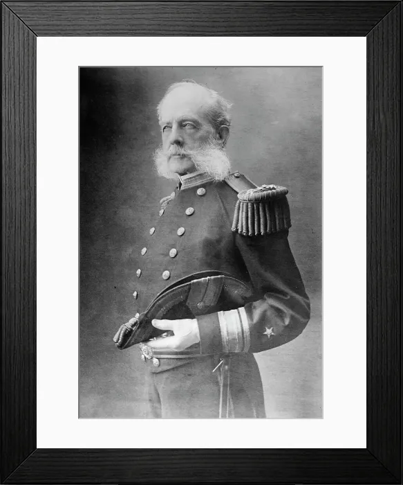 Framed Print : Adm. Stephen B. Luce, U.S.N. Civil War Admiral... c1888, (1917). Creator: Unknown Framed Print : Adm. Stephen B. Luce, U.S.N. Civil War Admiral... c1888, (1917). Creator: Unknown