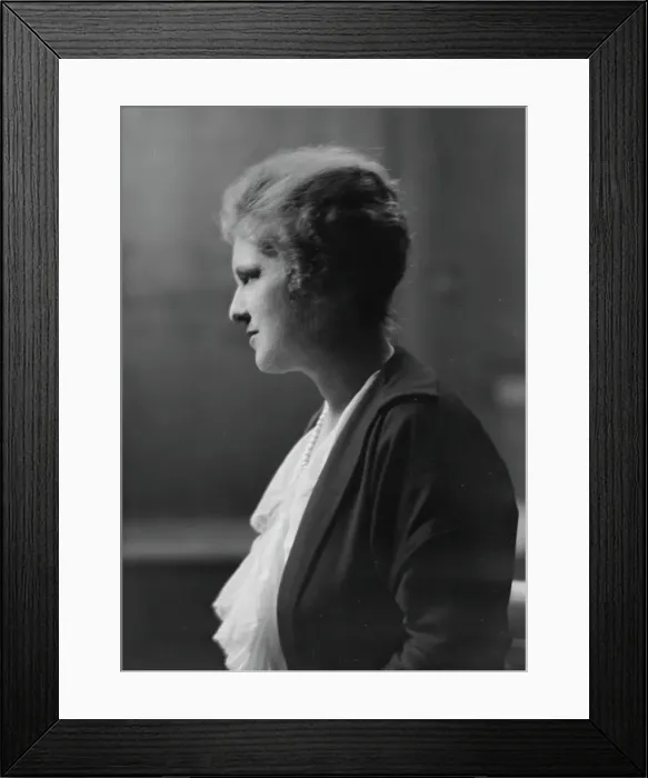 Framed Print : Gibson, Charles Dana, Mrs. portrait photograph, 1917 July 3. Creator: Arnold Genthe Framed Print : Gibson, Charles Dana, Mrs. portrait photograph, 1917 July 3. Creator: Arnold Genthe