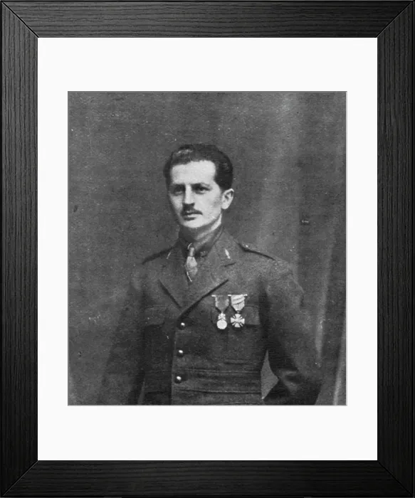 Framed Print : Les avions; adjudant Bloch: 5 drachen detruits, 1916. Creator: Unknown Framed Print : Les avions; adjudant Bloch: 5 drachen detruits, 1916. Creator: Unknown