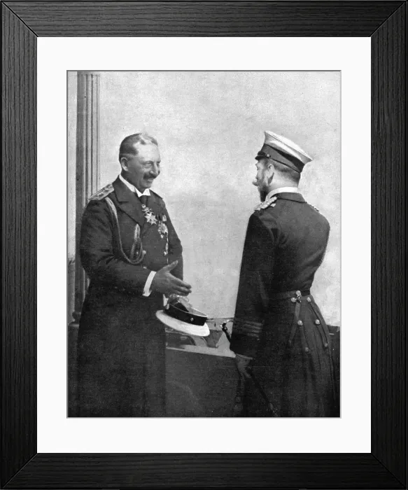 Framed Print : Le Guillaume II d'avant Guerre, 1914. Creator: Unknown Framed Print : Le Guillaume II d'avant Guerre, 1914. Creator: Unknown