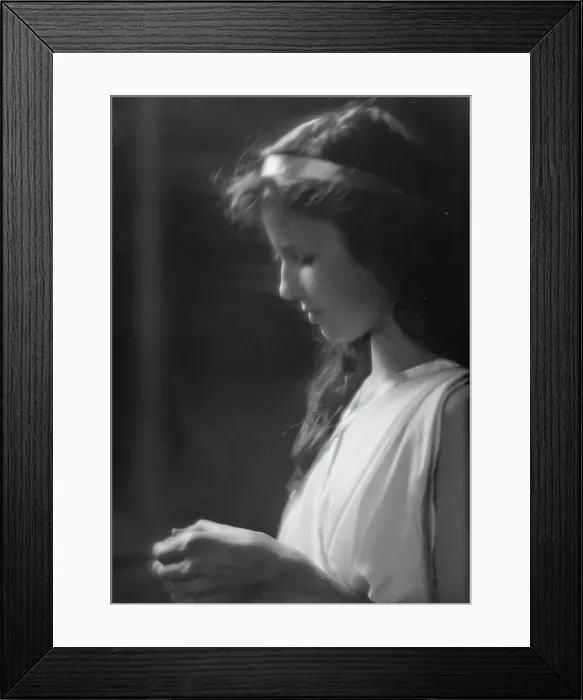 Framed Print : MacKaye, Percy, daughter of, portrait photograph, 1914 or 1915. Creator: Arnold Genthe Framed Print : MacKaye, Percy, daughter of, portrait photograph, 1914 or 1915. Creator: Arnold Genthe