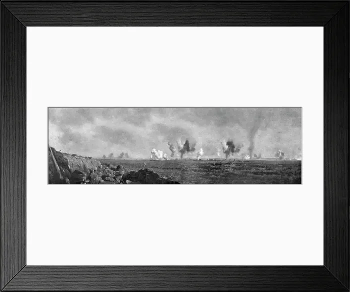 Framed Print : Des Hauts-de-Meuse a l'Aisne, 1914. Creator: Unknown Framed Print : Des Hauts-de-Meuse a l'Aisne, 1914. Creator: Unknown
