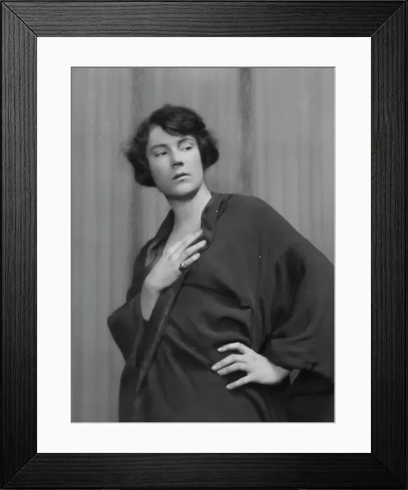 Framed Print : Henry, H. Miss, portrait photograph, 1917 Feb. 16. Creator: Arnold Genthe Framed Print : Henry, H. Miss, portrait photograph, 1917 Feb. 16. Creator: Arnold Genthe