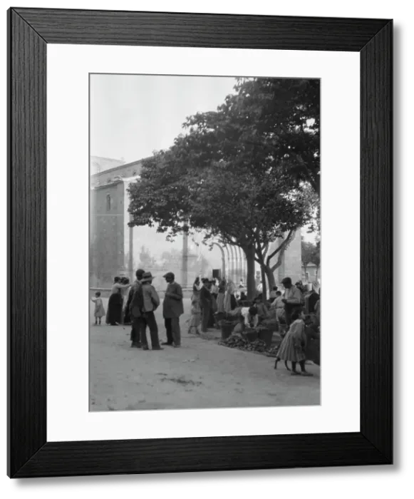 Framed Print : Travel views of Europe, between 1904 and 1938. Creator: Arnold Genthe Framed Print : Travel views of Europe, between 1904 and 1938. Creator: Arnold Genthe