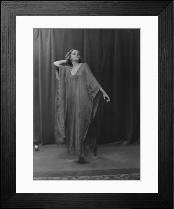 Framed Print : Herundean, Helen, Miss, portrait photograph, 1916 Oct. 12. Creator: Arnold Genthe Framed Print : Herundean, Helen, Miss, portrait photograph, 1916 Oct. 12. Creator: Arnold Genthe