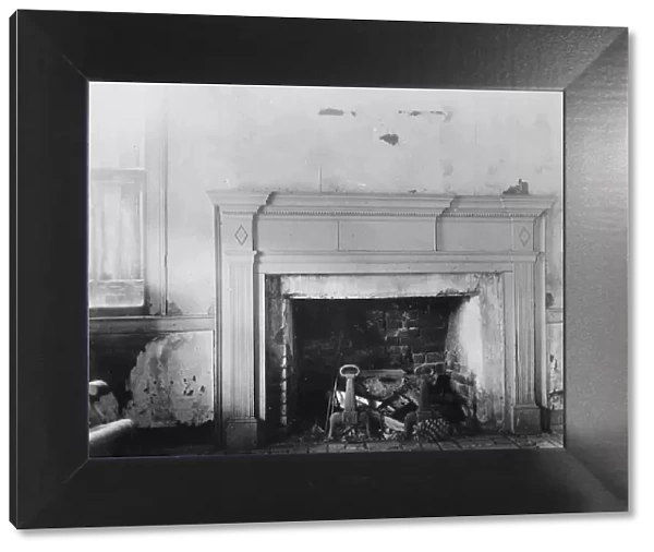 Fireplace, New Orleans or Charleston, South Carolina, between 1920 and 1926. Creator: Arnold Genthe