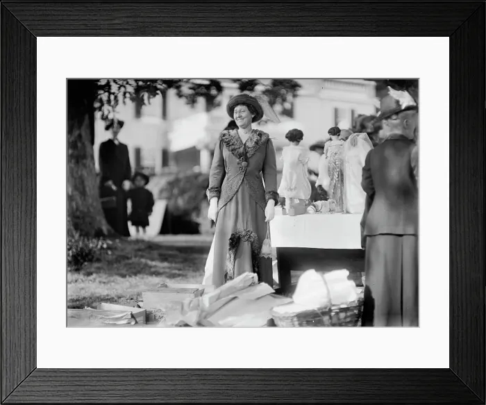 Framed Print : Mrs. Thomas Riley Marshall, Friendship Charity Fete, 1913. Creator: Harris & Ewing. Mrs. Thomas Riley Marshall, Friendship Charity Fete, 1913. Creator: Harris & Ewing Framed Print : Mrs. Thomas Riley Marshall, Friendship Charity Fete, 1913. Creator: Harris & Ewing. Mrs. Thomas Riley Marshall, Friendship Charity Fete, 1913. Creator: Harris & Ewing