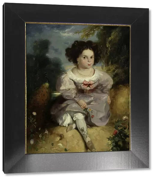 Léopoldine Hugo at the Age of 4, c. 1828. Creator: Boulanger, Louis Candide (1806-1867)