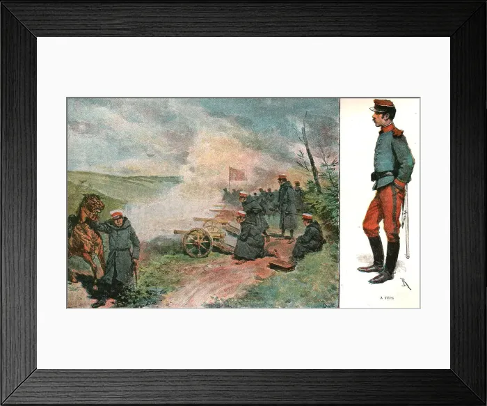 Framed Print : The Manoeuvres of the Japanese Army before His Majesty the Mikado; The Manoeuvres at Handa, 1891. Creator: Unknown Framed Print : The Manoeuvres of the Japanese Army before His Majesty the Mikado; The Manoeuvres at Handa, 1891. Creator: Unknown