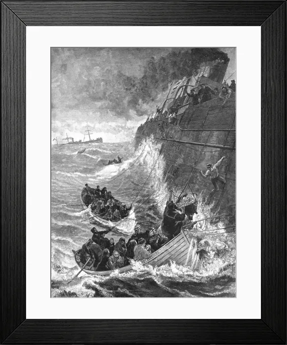 Framed Print : And Every Soul Was Saved ; after T.M.Hemy, 1891. Creator: Thomas M M Hemy. And Every Soul Was Saved ; after T.M.Hemy, 1891. Creator: Thomas M M Hemy Framed Print : And Every Soul Was Saved ; after T.M.Hemy, 1891. Creator: Thomas M M Hemy. And Every Soul Was Saved ; after T.M.Hemy, 1891. Creator: Thomas M M Hemy