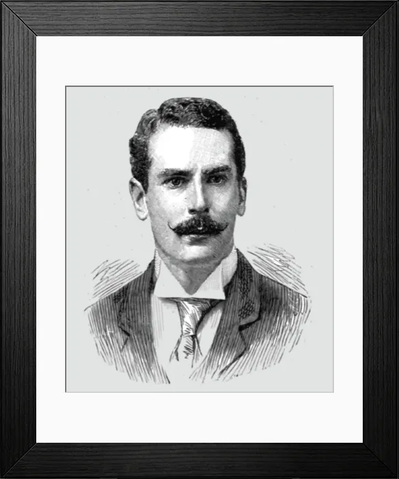 Framed Print : Mr. Frederick Smith, the Conservative Candidate for the Strand Division, 1891. Creator: Unknown Framed Print : Mr. Frederick Smith, the Conservative Candidate for the Strand Division, 1891. Creator: Unknown