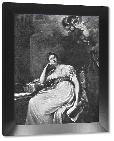 Mrs. John Williams at St. Cecilia; after Sir Thomas Lawrence, P.R.A. 1891. Creator: Thomas Lawrence