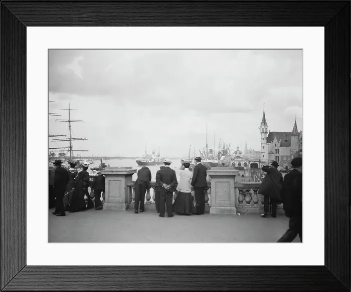 Framed Print : Travel views of Europe, 1900s. Creator: Arnold Genthe
