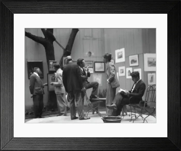 Framed Print : Gotham Book Mart, 1932 June 10. Creator: Arnold Genthe Framed Print : Gotham Book Mart, 1932 June 10. Creator: Arnold Genthe
