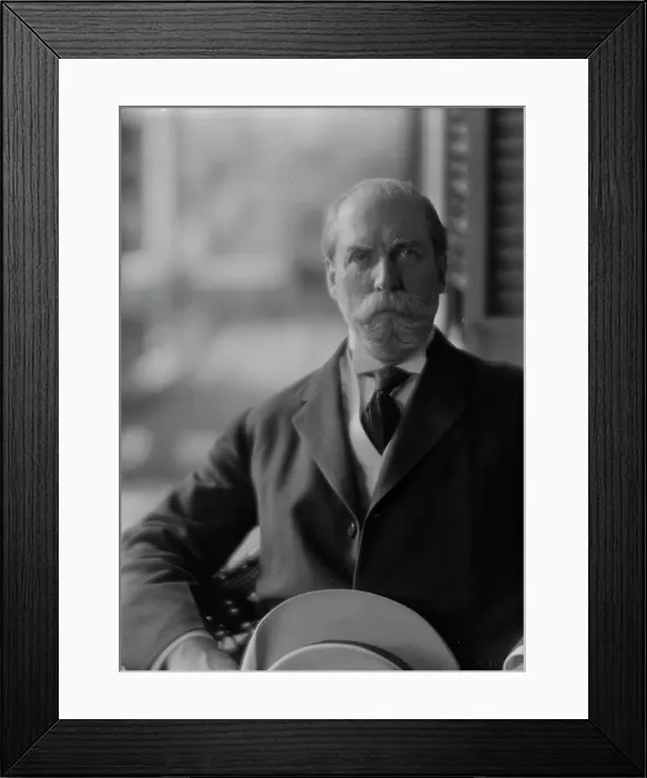 Framed Print : Hughes, Charles, Mr. portrait photograph, 1916. Creator: Arnold Genthe Framed Print : Hughes, Charles, Mr. portrait photograph, 1916. Creator: Arnold Genthe