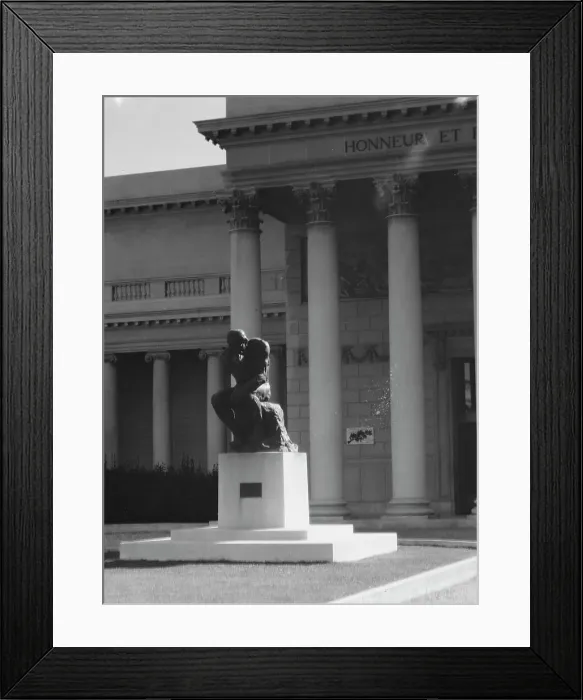Framed Print : California Palace of the Legion of Honor, San Francisco, California, 1927 Creator: Arnold Genthe