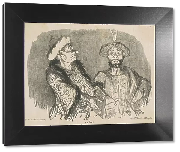 Zaïre, 19th century. Creator: Honore Daumier