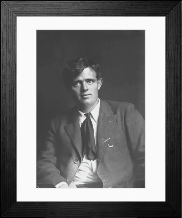 Framed Print : London, Jack, portrait photograph, between 1906 and 1916. Creator: Arnold Genthe Framed Print : London, Jack, portrait photograph, between 1906 and 1916. Creator: Arnold Genthe
