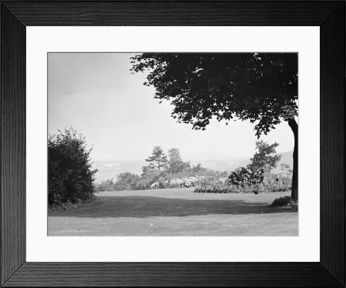 Framed Print : Grounds of the Baldrige estate, 1931 July 25. Creator: Arnold Genthe Framed Print : Grounds of the Baldrige estate, 1931 July 25. Creator: Arnold Genthe