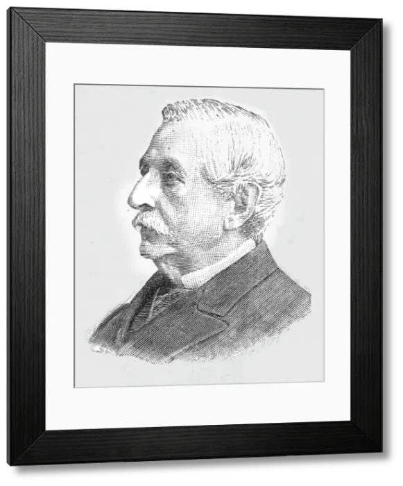 Framed Print : The Late Sir Stephen Hill, C.B. K.C.M.G. 1809-1891. Creator: Unknown Framed Print : The Late Sir Stephen Hill, C.B. K.C.M.G. 1809-1891. Creator: Unknown