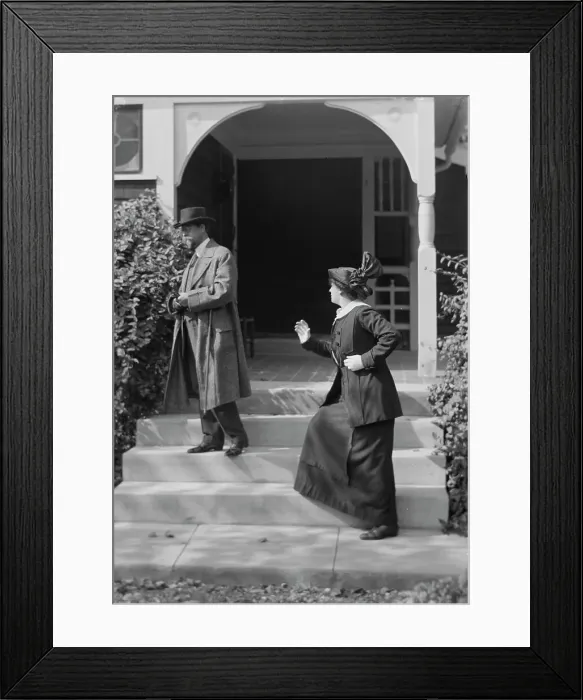 Framed Print : Illustrations for McClure's magazine, 1914. Creator: Arnold Genthe Framed Print : Illustrations for McClure's magazine, 1914. Creator: Arnold Genthe
