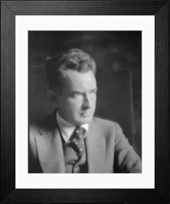 Framed Print : Flagg, Montgomery, Mr. portrait photograph, between 1917 and 1921. Creator: Arnold Genthe