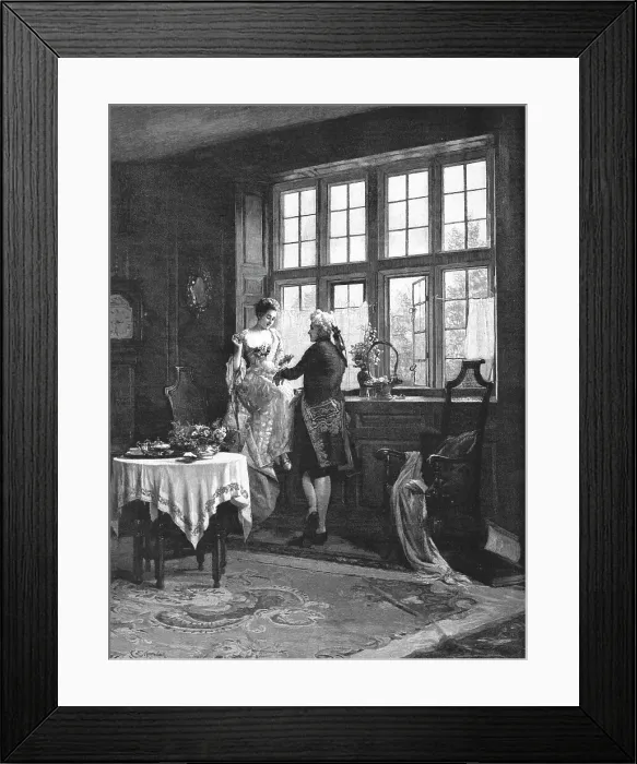 Framed Print : Held By A Thread'; after Charles E. Marshall, 1891. Creator: Charles E Marshall. Held By A Thread'; after Charles E. Marshall, 1891. Creator: Charles E Marshall Framed Print : Held By A Thread'; after Charles E. Marshall, 1891. Creator: Charles E Marshall. Held By A Thread'; after Charles E. Marshall, 1891. Creator: Charles E Marshall