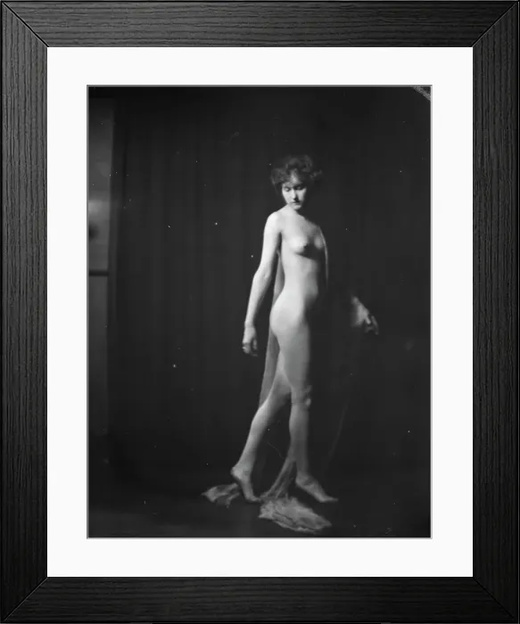 Framed Print : Goertz, Anna, Miss, portrait photograph, 1922 or 1923. Creator: Arnold Genthe Framed Print : Goertz, Anna, Miss, portrait photograph, 1922 or 1923. Creator: Arnold Genthe