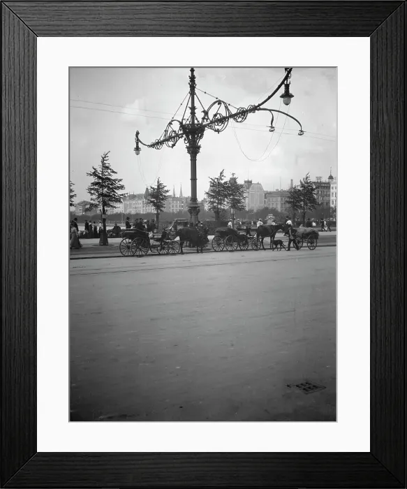 Framed Print : Travel views of Europe, between 1904 and 1938. Creator: Arnold Genthe Framed Print : Travel views of Europe, between 1904 and 1938. Creator: Arnold Genthe