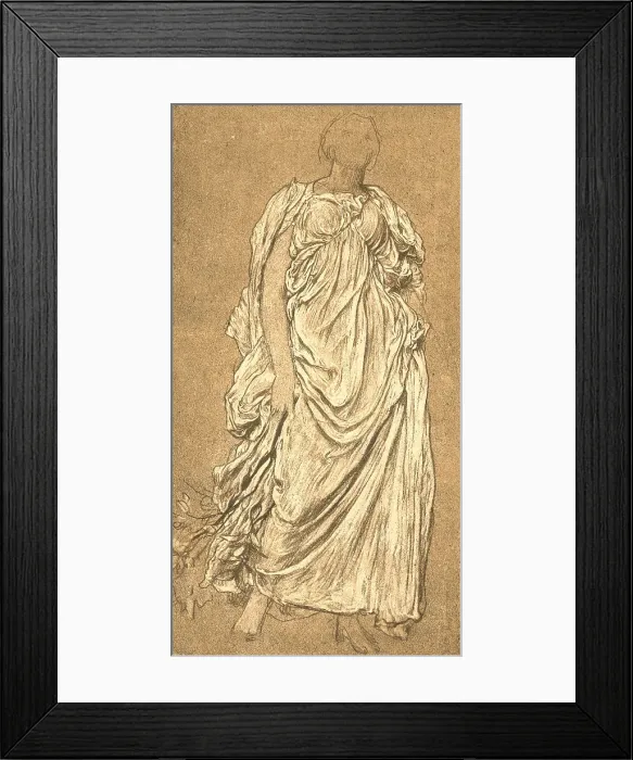 Framed Print : Study for the Daphnephoria'. A Fac-Simile of Original Drawings by Sir Frederick... c1880-83. Creator: Frederic Leighton Framed Print : Study for the Daphnephoria'. A Fac-Simile of Original Drawings by Sir Frederick... c1880-83. Creator: Frederic Leighton