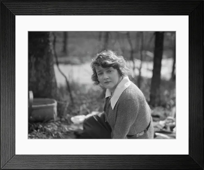 Framed Print : Picnic with Martha Hedman and friends, between 1912 and 1919. Creator: Arnold Genthe Framed Print : Picnic with Martha Hedman and friends, between 1912 and 1919. Creator: Arnold Genthe