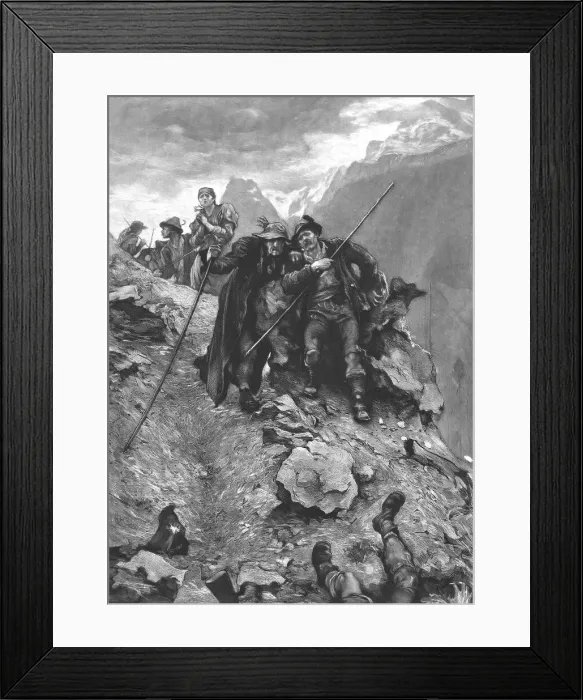 Framed Print : The Poachers Fate, after Hubert Herkomer, Esq. A.R.A. c1880-83. Creator: Hubert von Herkomer Framed Print : The Poachers Fate, after Hubert Herkomer, Esq. A.R.A. c1880-83. Creator: Hubert von Herkomer