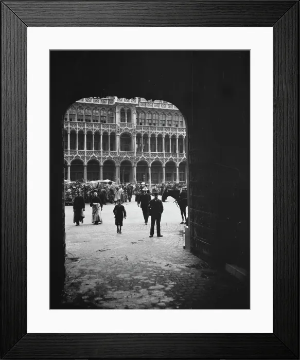 Framed Print : Travel views of Europe, 1900s. Creator: Arnold Genthe Framed Print : Travel views of Europe, 1900s. Creator: Arnold Genthe