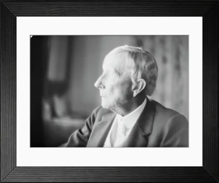 Framed Print : Rockefeller, J.D. Mr. portrait photograph, 1918 Aug. 2. Creator: Arnold Genthe Framed Print : Rockefeller, J.D. Mr. portrait photograph, 1918 Aug. 2. Creator: Arnold Genthe