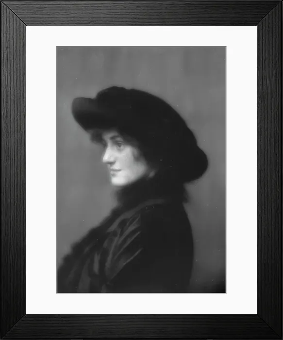 Framed Print : Johns, Miss, portrait photograph, 1913. Creator: Arnold Genthe Framed Print : Johns, Miss, portrait photograph, 1913. Creator: Arnold Genthe