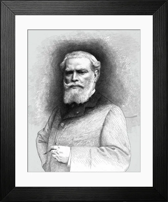 Framed Print : Alexandre Cabanel, c1880-83. Creator: B.A Damman Framed Print : Alexandre Cabanel, c1880-83. Creator: B.A Damman