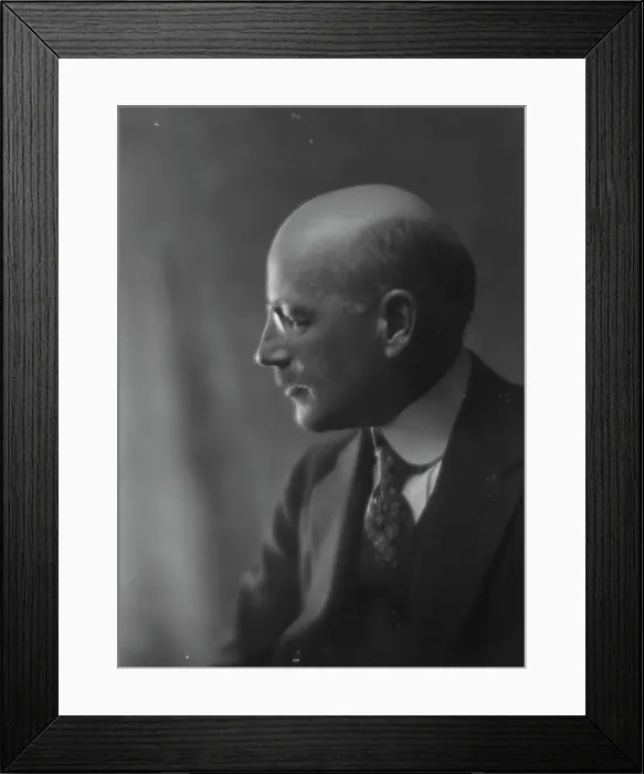 Framed Print : Johnson, F.C. Mr. portrait photograph, 1916. Creator: Arnold Genthe Framed Print : Johnson, F.C. Mr. portrait photograph, 1916. Creator: Arnold Genthe