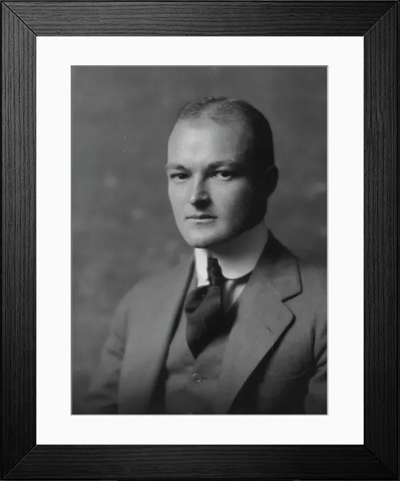 Framed Print : Johnson, S.H. Mr. portrait photograph, 1916. Creator: Arnold Genthe Framed Print : Johnson, S.H. Mr. portrait photograph, 1916. Creator: Arnold Genthe