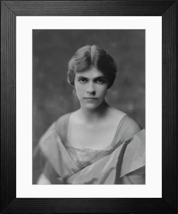 Framed Print : Sibley, A. Miss (Mrs. O'Donnell Iselin), portrait photograph, 1916 June 28. Creator: Arnold Genthe Framed Print : Sibley, A. Miss (Mrs. O'Donnell Iselin), portrait photograph, 1916 June 28. Creator: Arnold Genthe