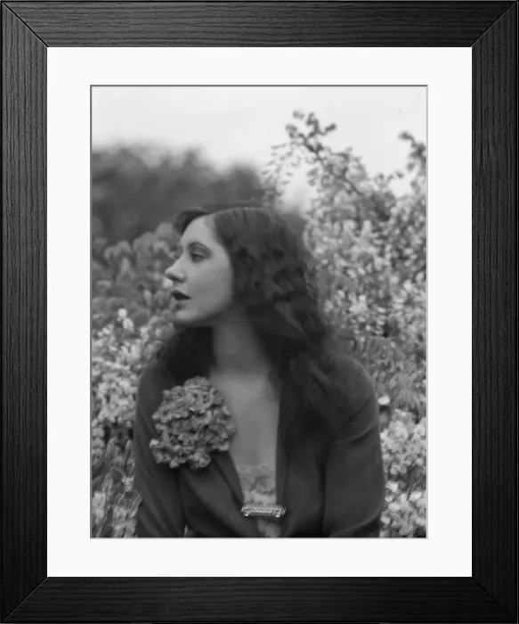 Framed Print : Altman, Ruth, Miss, outdoors, 1928 Creator: Arnold Genthe Framed Print : Altman, Ruth, Miss, outdoors, 1928 Creator: Arnold Genthe